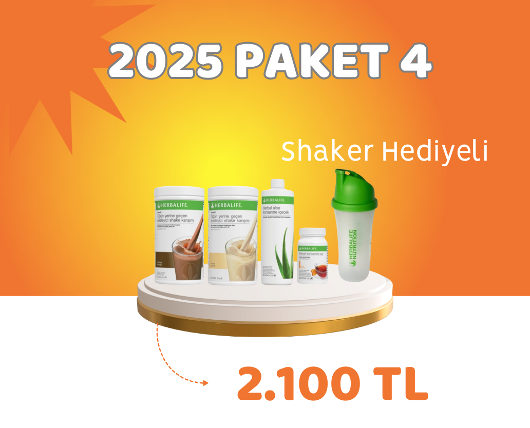 2025 Paket 4 -  Shaker Hediyeli